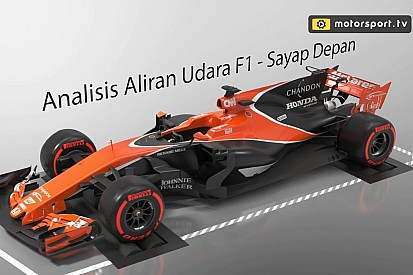 VIDEO 3D: Cara bekerja sayap depan mobil Formula 1
