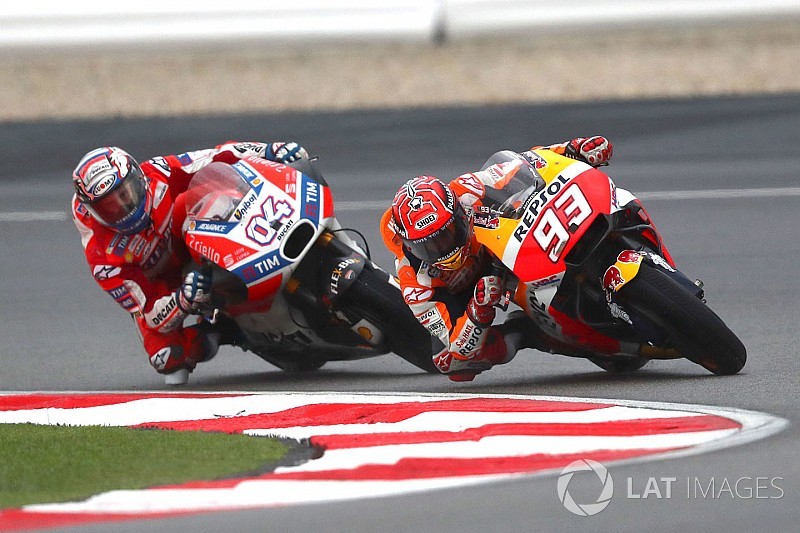 Márquez: “Nuestra mejor orden de equipo es que Pedrosa gane en Valencia”