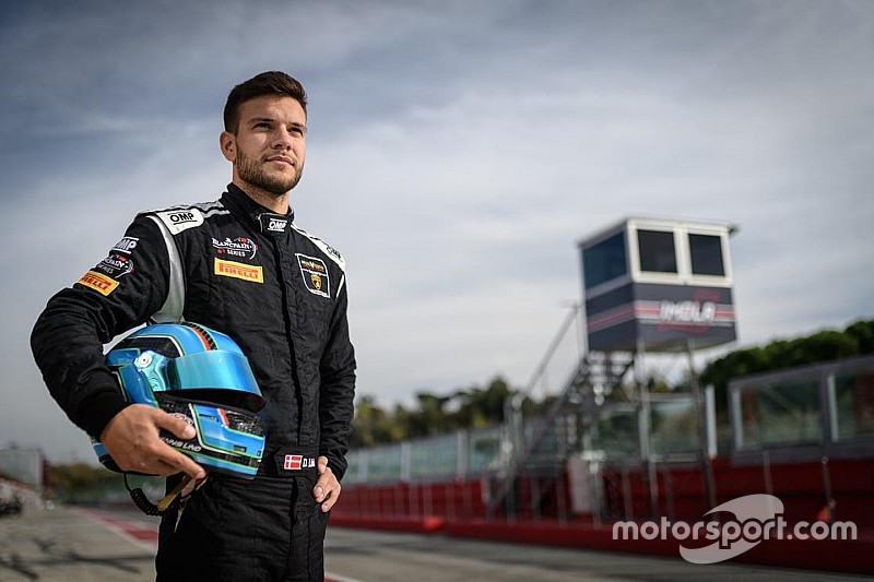 Dennis Lind svetta nei Lamborghini Youngster Programs 2017
