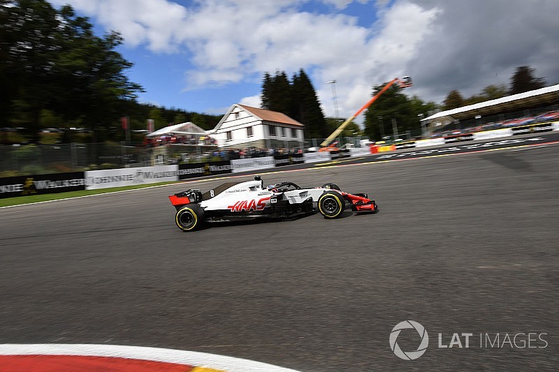 Grosjean nagyon boldog az 5. rajthelye miatt a Belga Nagydíjon