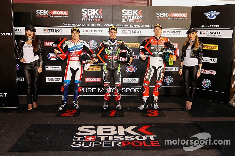 WSBK Лосейл: Рей здобув останній поул сезону