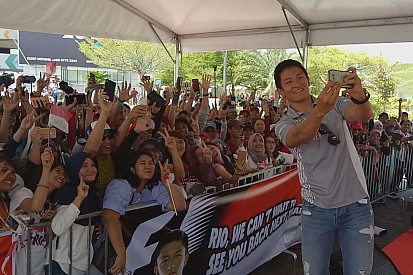 Aktivitas Rio Haryanto di GP Malaysia