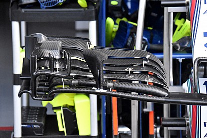 У Williams презентували нове переднє антикрило