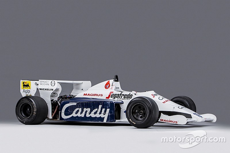 Toleman F1 van Ayrton Senna onder de hamer
