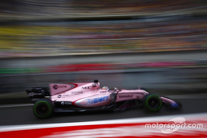 Sergio Pérez dice que el VJM10 llegó con