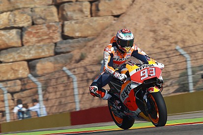 MotoGP: Kettős Repsol-győzelem Aragóniában, Rossi törött lábbal ötödik