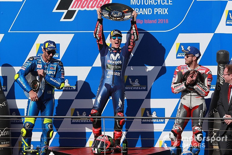 Fotogallery MotoGP: Vinales trionfa a Phillip Island e riporta la Yamaha alla vittoria dopo 25 gare