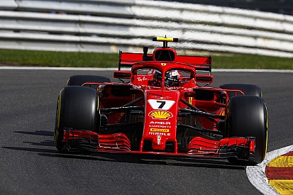 Belçika GP 2. antrenman: Raikkonen, Hamilton'ın önünde lider!