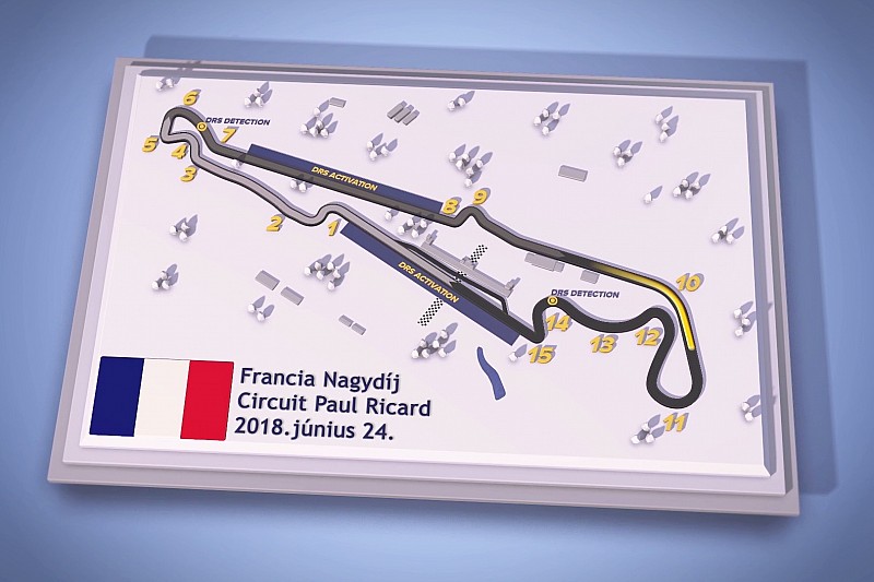 Magyar F1-es pályabemutató videó a Francia Nagydíjról