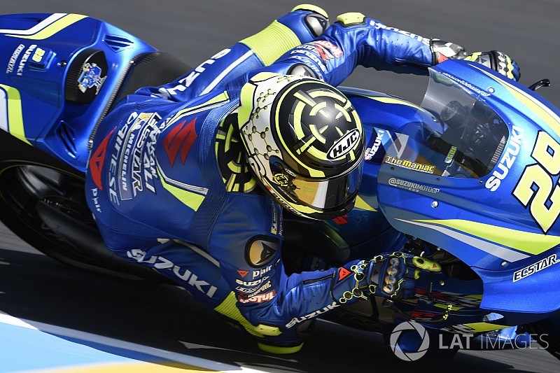 Iannone, el más rápido en el test privado en Montmeló