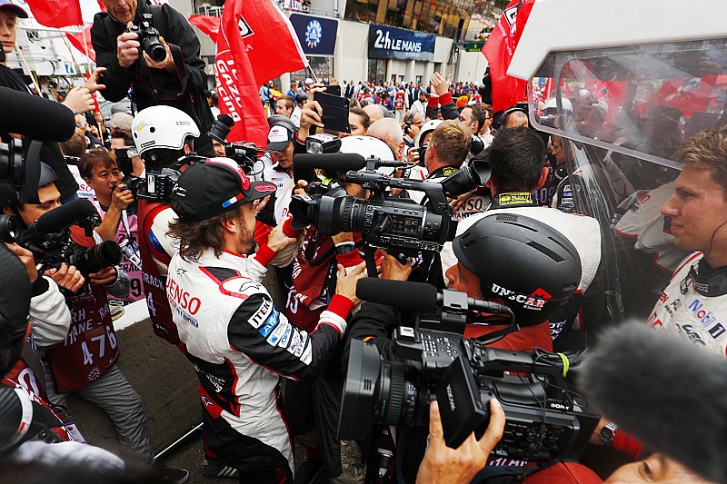 Alonso tras ganar Le Mans: