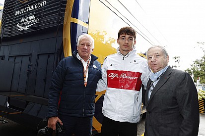 Leclerc explicó a Todt porque el halo merece estar en F1