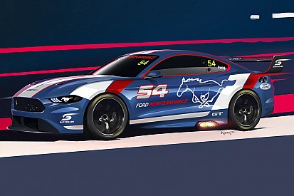 Ford "засвітив" рендер Mustang для серії Supercars