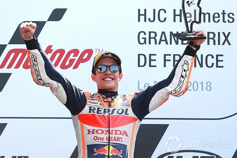 Klasemen pembalap setelah MotoGP Prancis