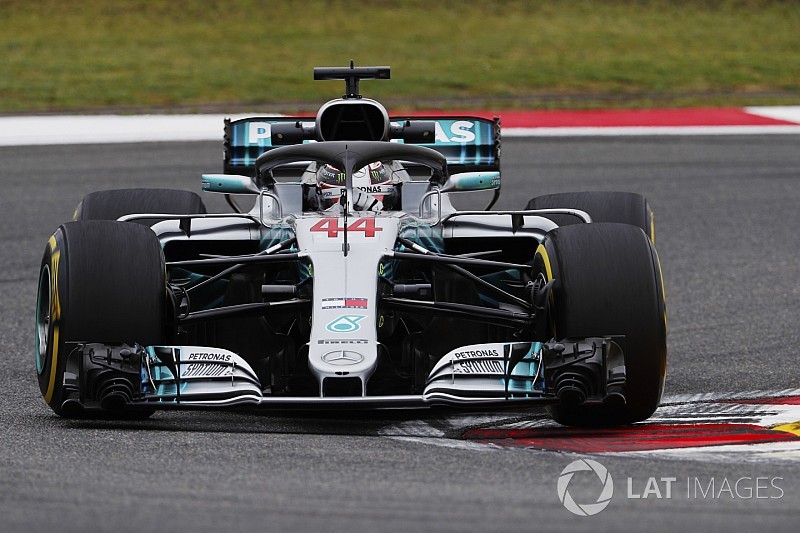 Formel 1 China 2018: Hamilton Schnellster bei kühlen Bedingungen