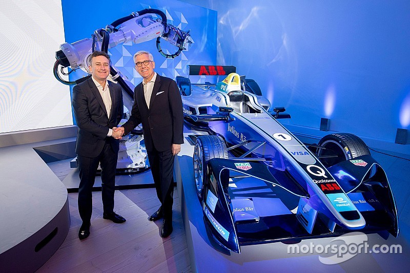 Schweizer Unternehmen ABB wird Titelsponsor der Formel E