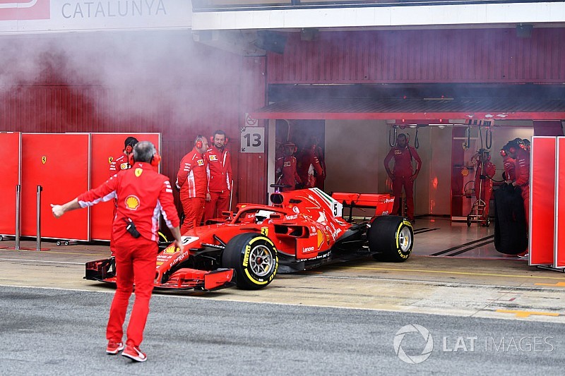 Pourquoi tant de fumée chez Ferrari à Barcelone ?