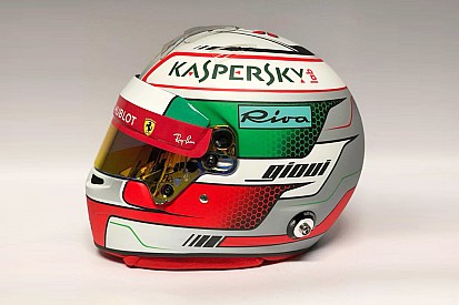 Diaporama - Le casque d'Antonio Giovinazzi