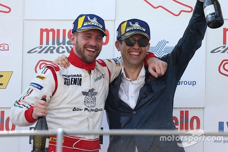 Cosimo Barberini a Monza nell'Europeo TCR con la Subaru