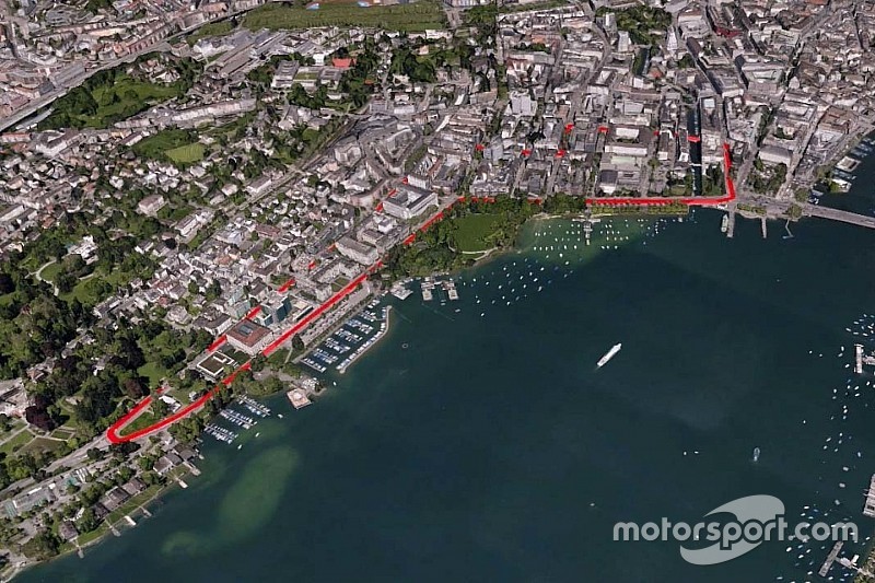 Video: Die Formel-E-Strecke von Zürich