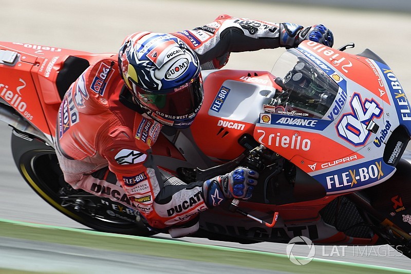 3º, Dovi reclama de aderência na pista da Catalunha