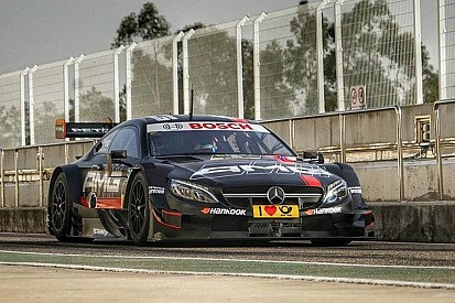 Mercedes вывела на трассу новый C 63 DTM