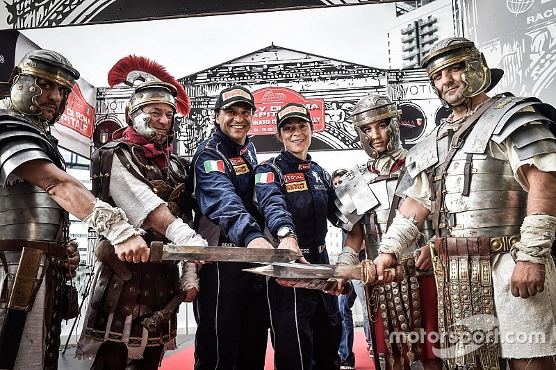 Un rally per... gladiatori!