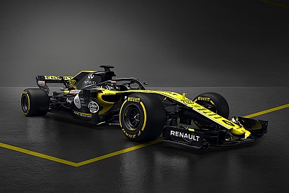 Renault stelt knalgeel met zwarte Formule 1-wagen voor 2018 voor