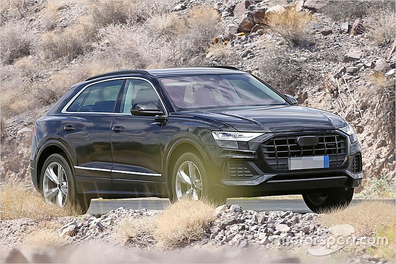Audi Q8 2018 ungetarnt erwischt