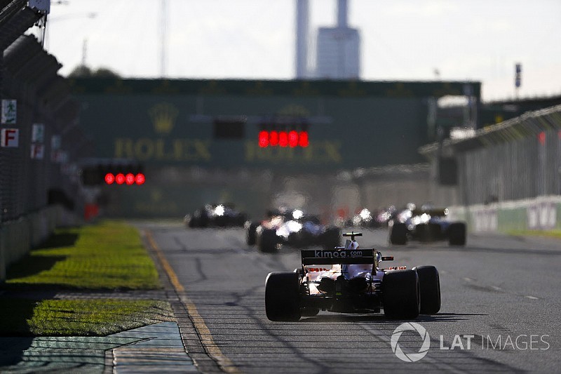 Grid start balapan GP Australia 2018