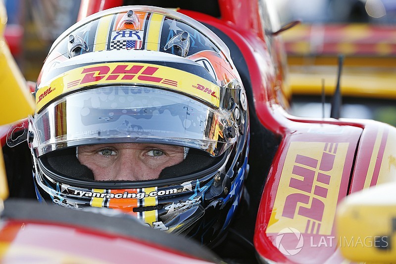 Hunter-Reay sulla Cadillac della Wayne Taylor Racing alla Petit Le Mans