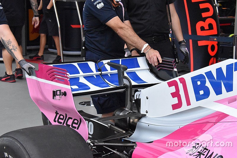 Force India’nın yeni güncellemeleri ortaya çıktı