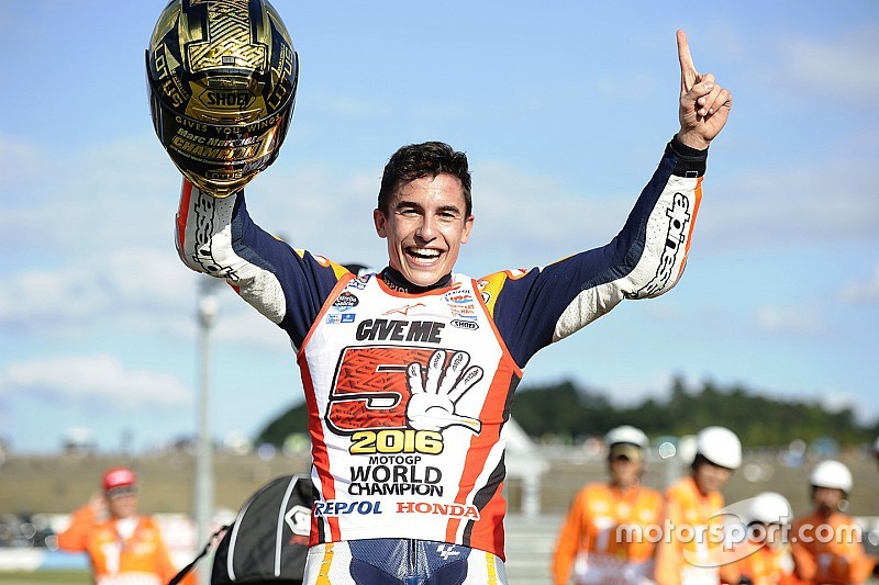 Marquez dolblij met winnen titel in Japan: