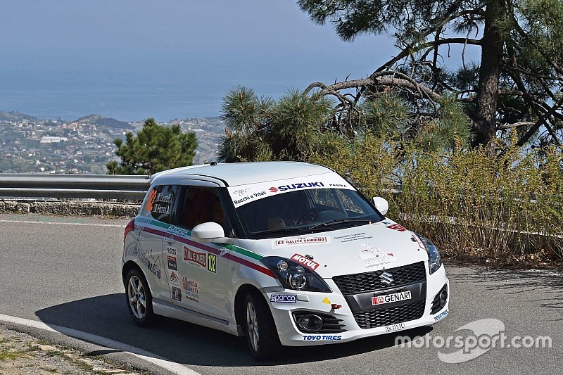 Suzuki Rally Trophy: Lucarelli domina sulle strade del Sanremo