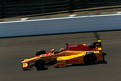 El gran día de Hunter-Reay termina por falla del motor Honda