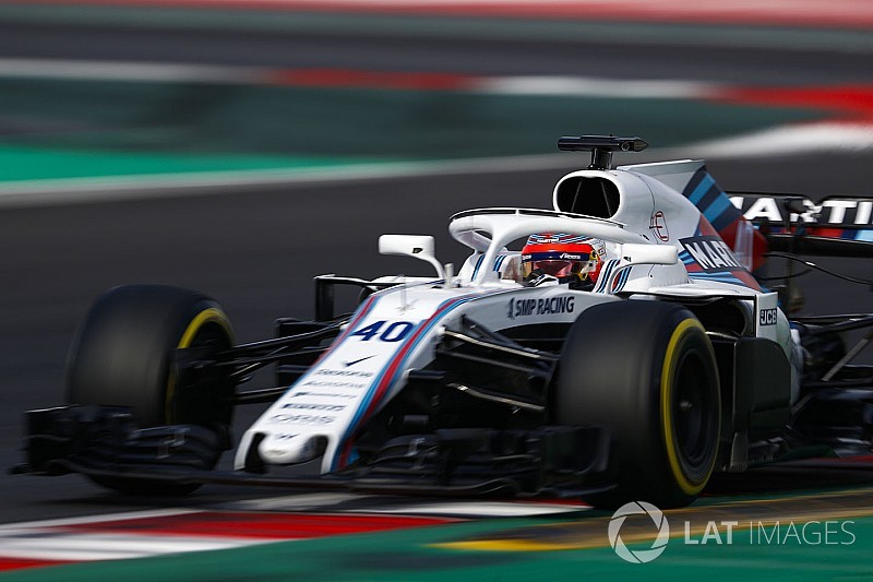 Williams sigue confiando en sus pilotos pese a la actuación de Kubica en el test