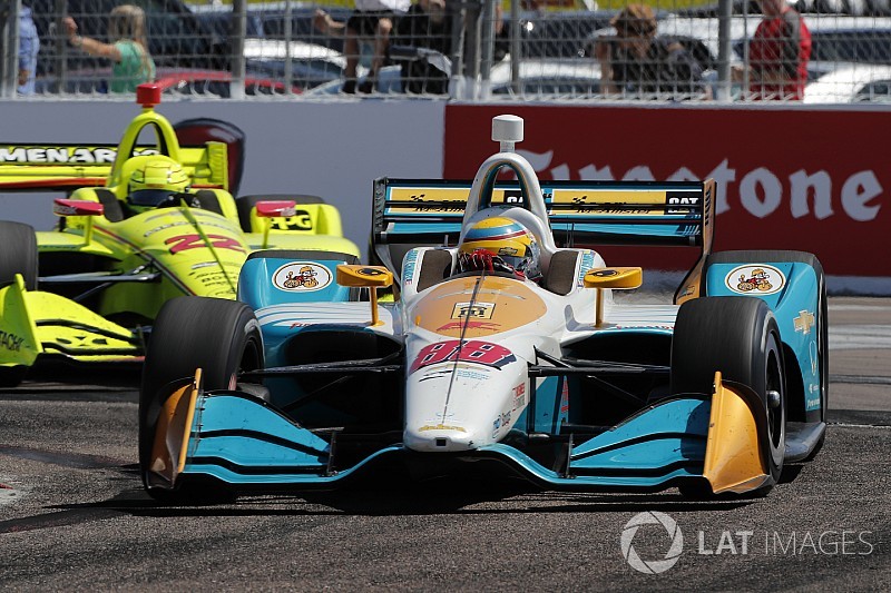 Harding Racing encouraged by IndyCar street course debut