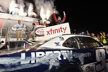 Custer wins, Byron crowned Xfinity champion after heated battle