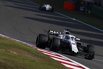 Williams a perdu de la vitesse de pointe avec sa F1 2018
