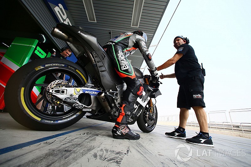 Aprilia tes aerodinamika di terowongan angin
