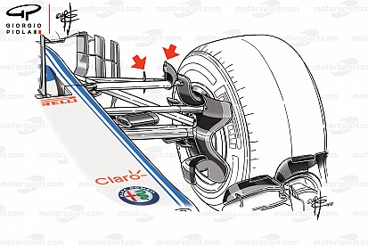 Formel-1-Technik: Sauber entwickelt innovativen Querlenker