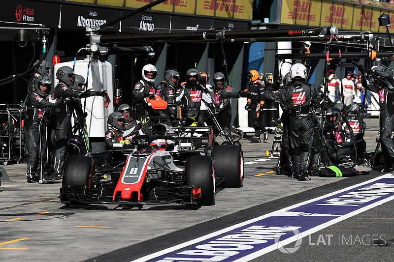 Haas muda procedimento de pitstop após falha na Austrália