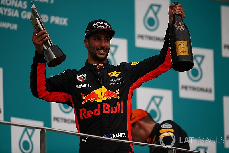 Red Bull se diz “preparada” para saída de Ricciardo em 2019