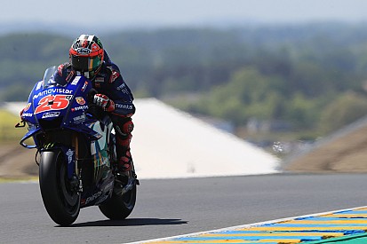 Test Barcellona: Vinales al top, paura per Rabat che non ha fratture