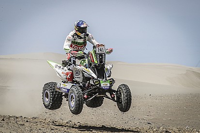 Dakar, Quad, Tappa 6: Gonzalez fa centro a La Paz, Casale amministra