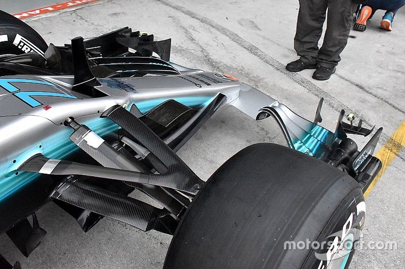 Japánban már Hamilton is használja a Mercedes új aerocsomagját