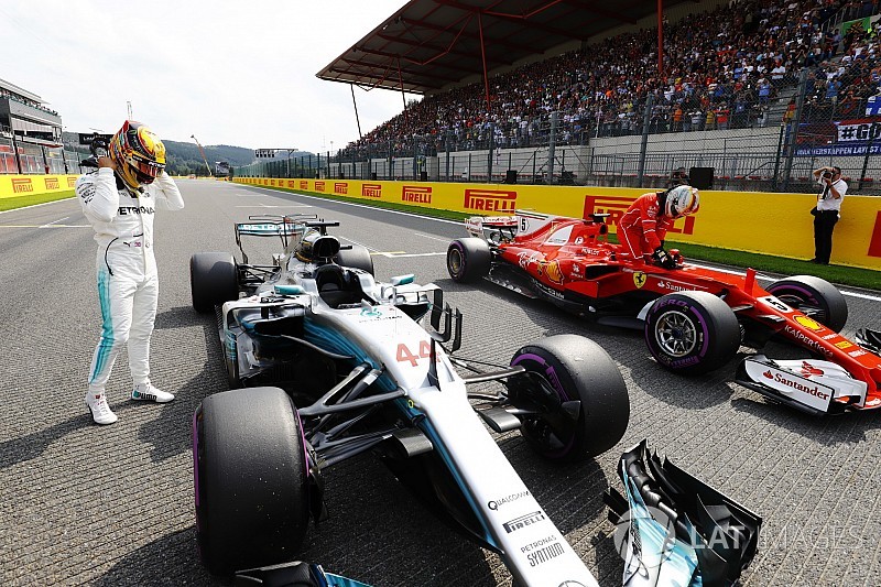 【F1】ハミルトン、PP回数でシューマッハーと並び”光栄”だと語る