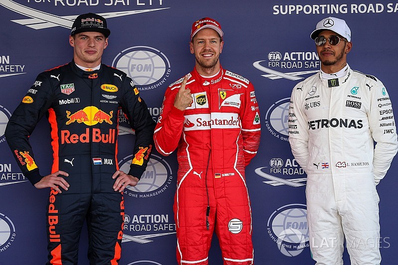 Vettel nyerte a mexikói időmérőt Verstappen és Hamilton előtt