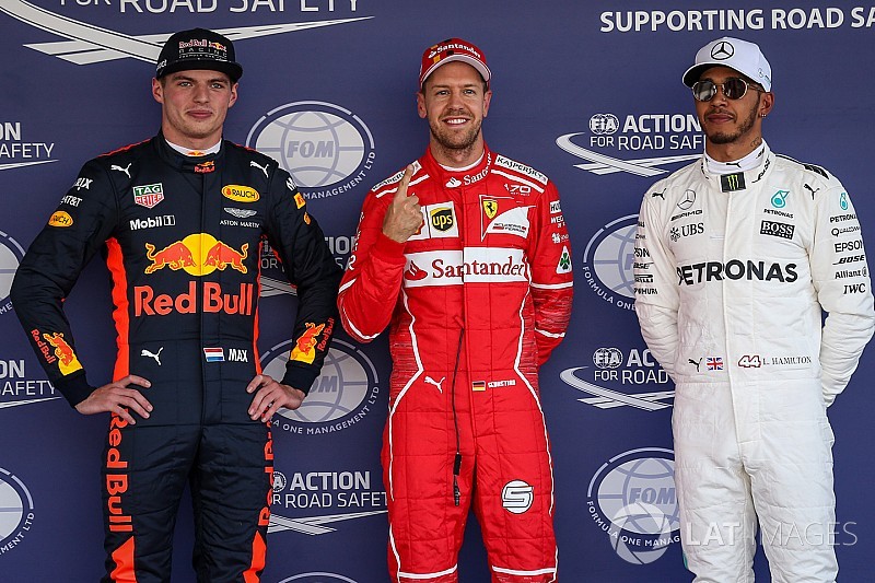 La parrilla de salida del GP de México 2017 de F1
