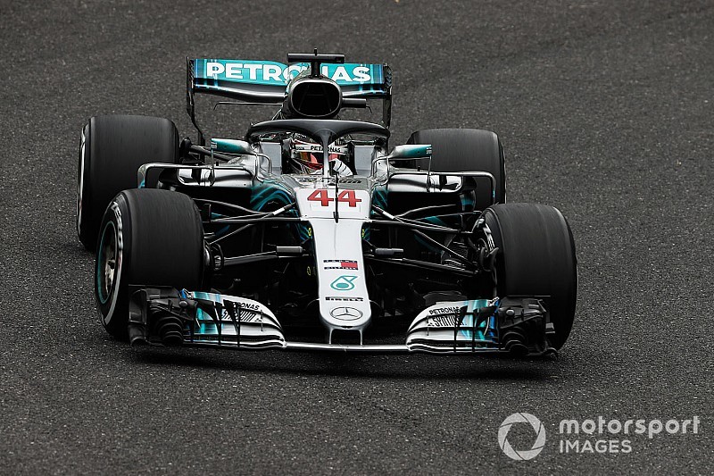 Rappe Hamilton geniet op Suzuka: “Ongelooflijk circuit”